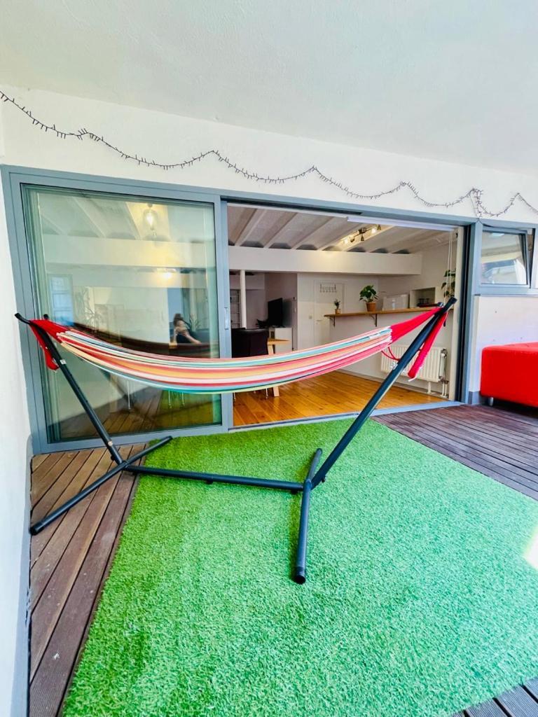Down Town Oasis-Spacious Loft With Private Parking Brussel Buitenkant foto